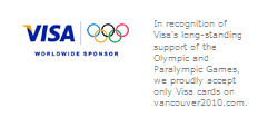VISA at the 2010 Vancouver Olympic Games